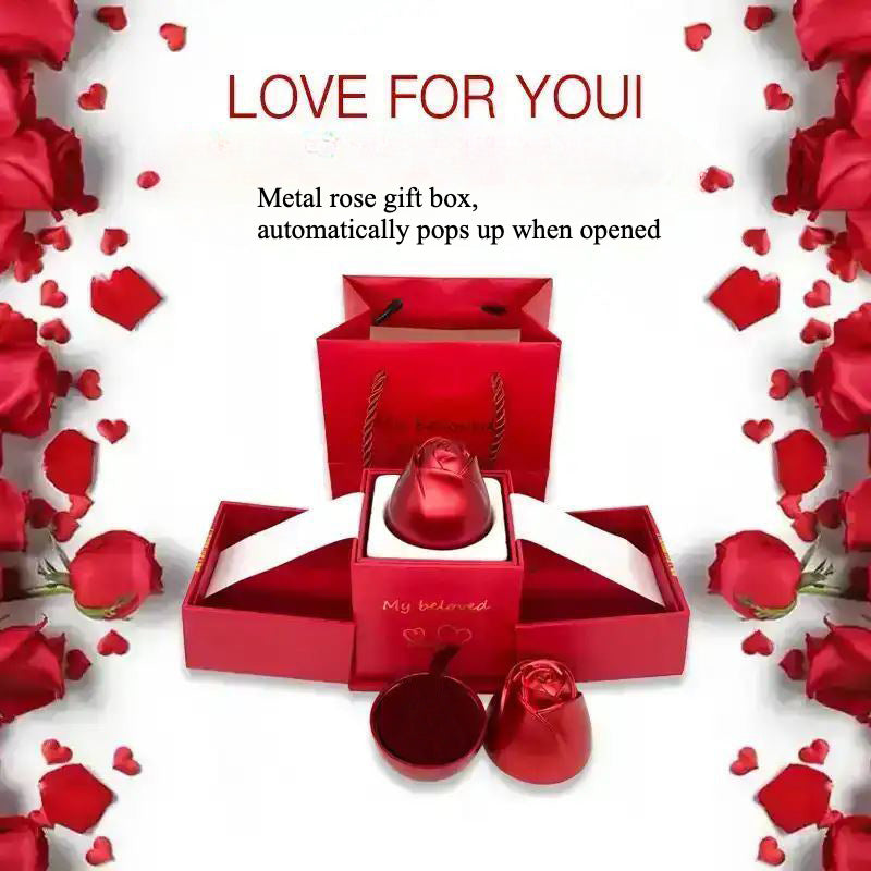 Embalaje de caja de regalo de joyería