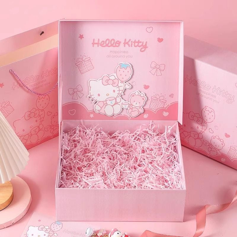 【Gift Mystery Box】1 Character Gift Box & 4 Medium Cute Items & 6 Small Cute & 4 Sets of nails(24pcs)
