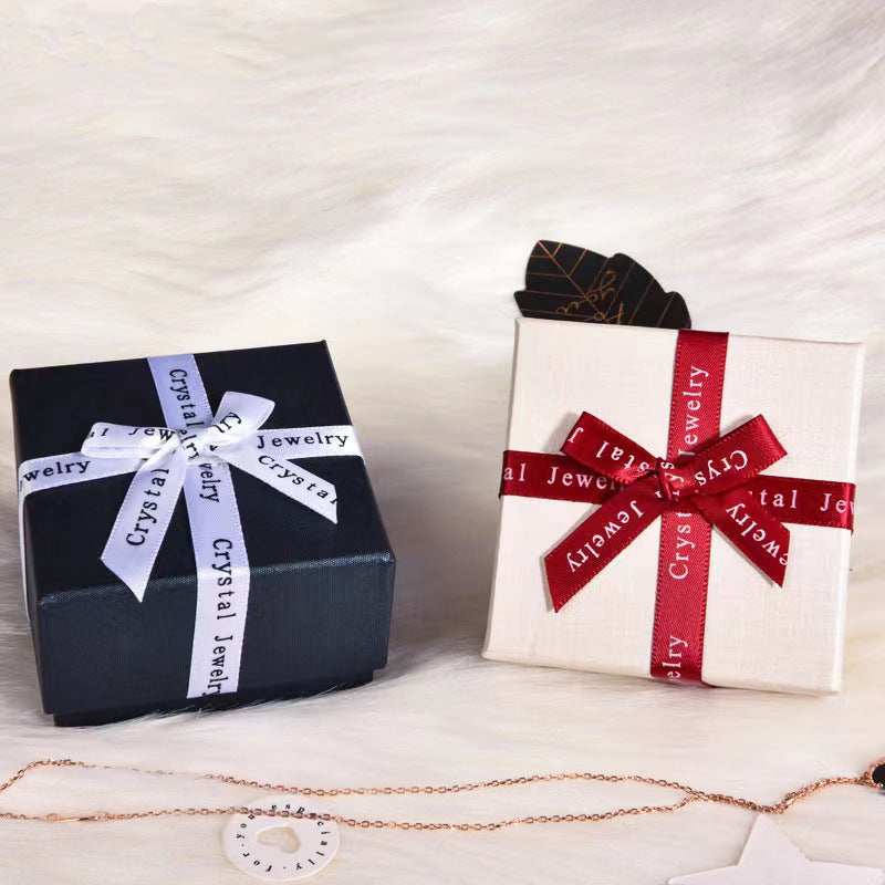 Embalaje de caja de regalo de joyería