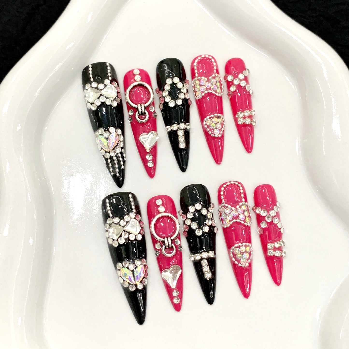 【Partial Collection 】 High-end Pure Handmade Wearable Armor Press On Nails