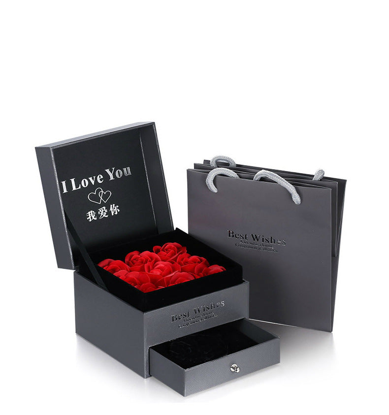 Embalaje de caja de regalo de joyería