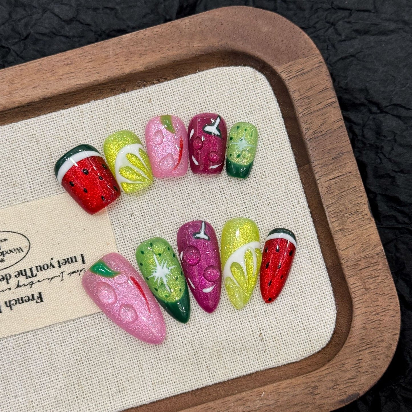 【Partial Collection 】 High-end Pure Handmade Wearable Armor Press On Nails