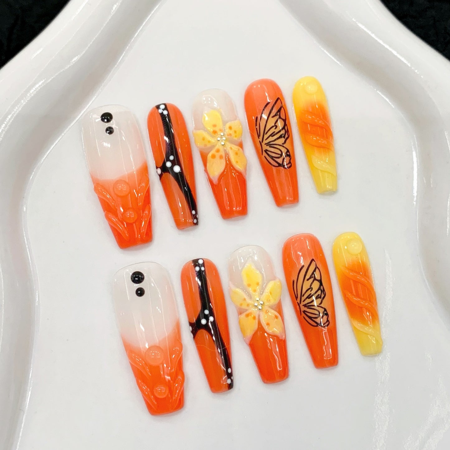 【Partial Collection 】 High-end Pure Handmade Wearable Armor Press On Nails