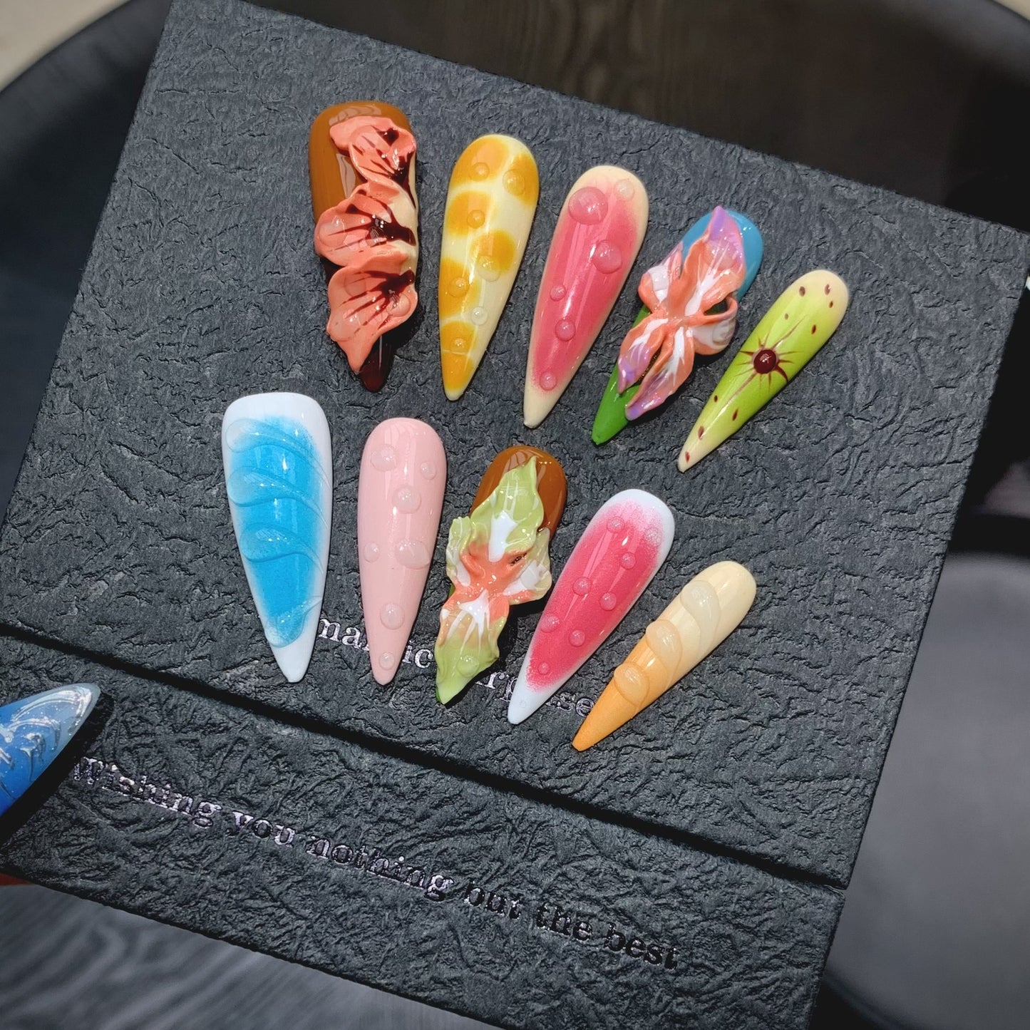 【Partial Collection 】 High-end Pure Handmade Wearable Armor Press On Nails
