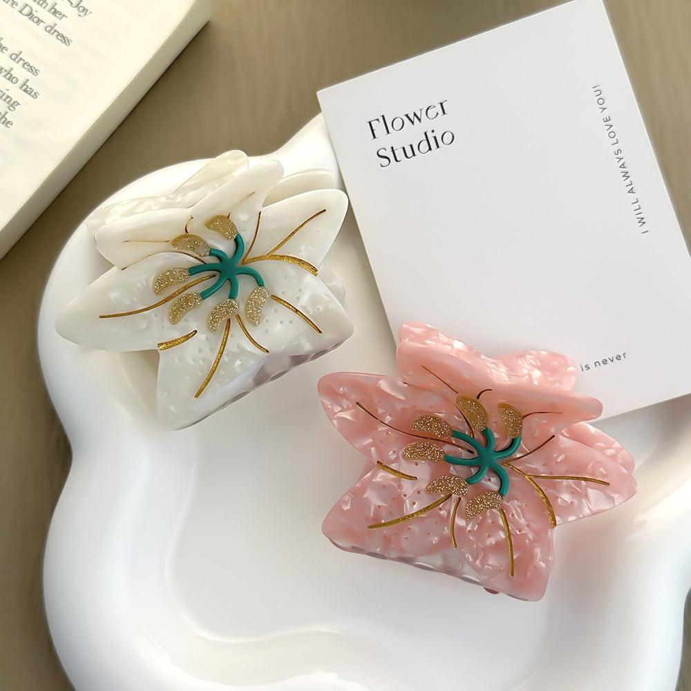 True Acetic Acid Clip for Plant Flower Hair Clip
