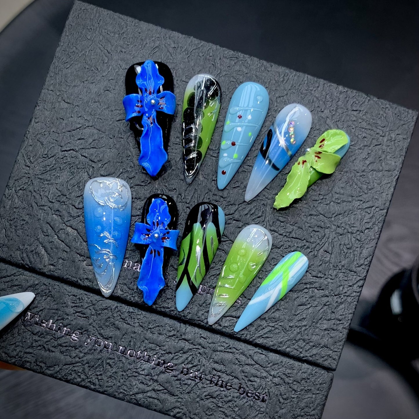 【Partial Collection 】 High-end Pure Handmade Wearable Armor Press On Nails