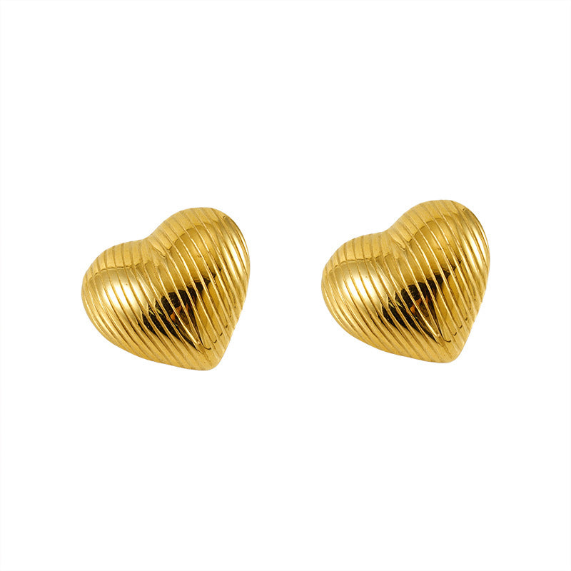 Pendientes geométricos minimalistas y de moda para mujer, diseño versátil y elegante, pendientes de acero inoxidable