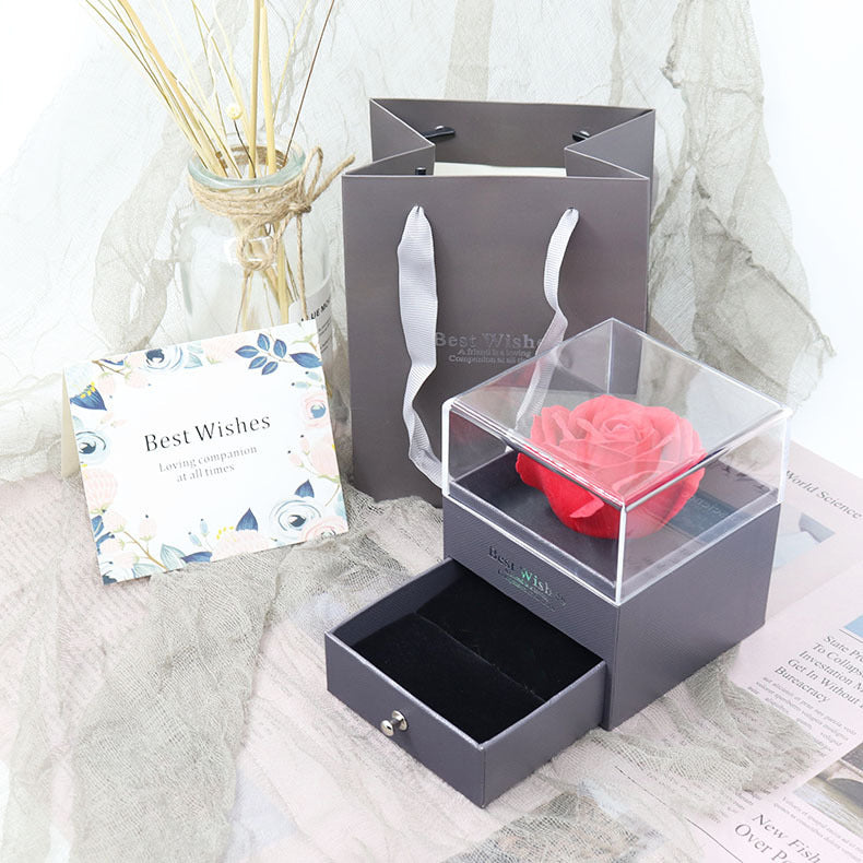 Embalaje de caja de regalo de joyería