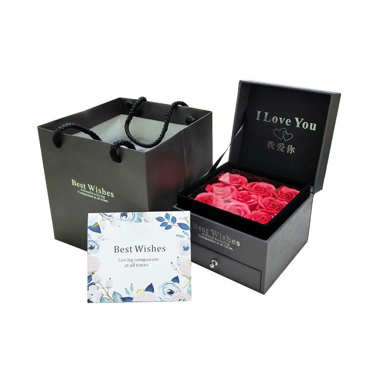 Embalaje de caja de regalo de joyería