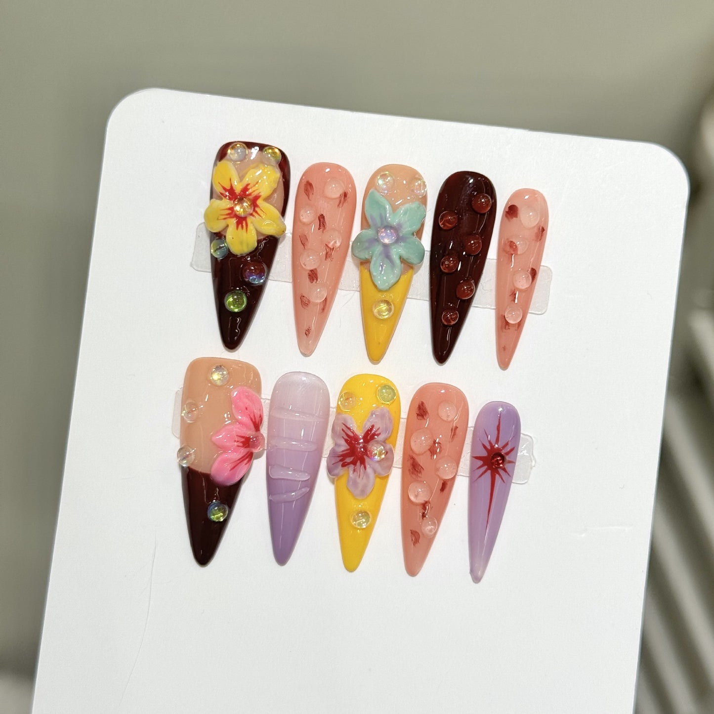 【Partial Collection 】 High-end Pure Handmade Wearable Armor Press On Nails