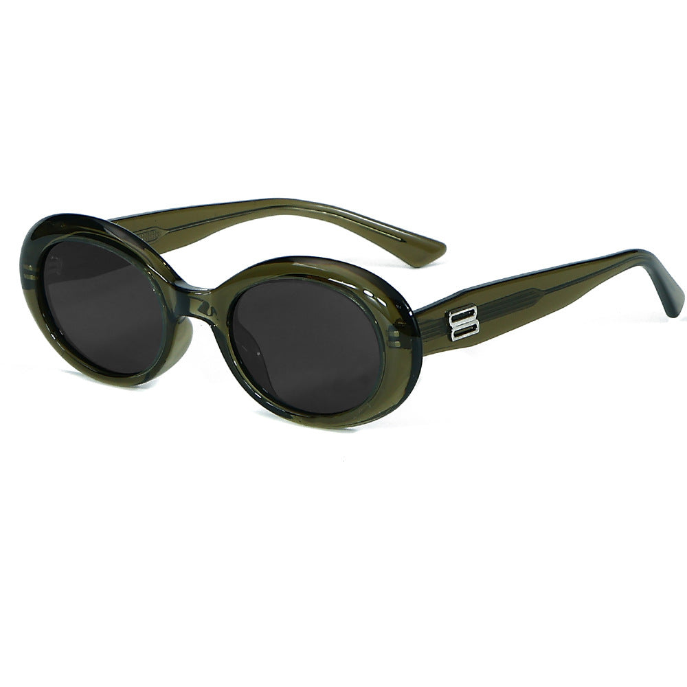 Gafas de sol polarizadas para hombres y mujeres, modernas gafas de sol con montura pequeña y resistentes a los rayos UV