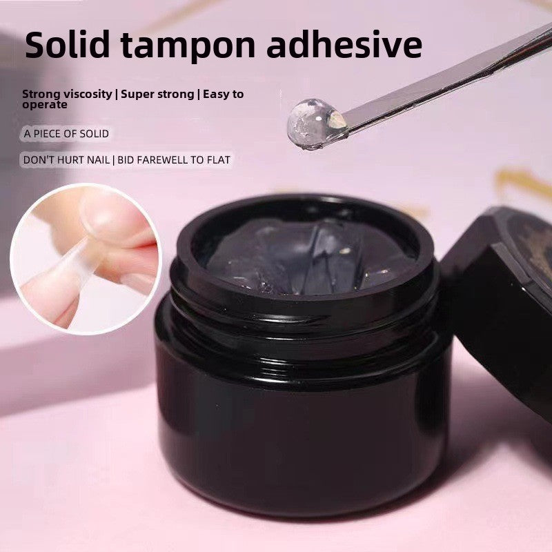 Solid State Nail Patch Adhesive Is Firm and Durable, Without Damaging The Nail. Phototherapy Adhesive