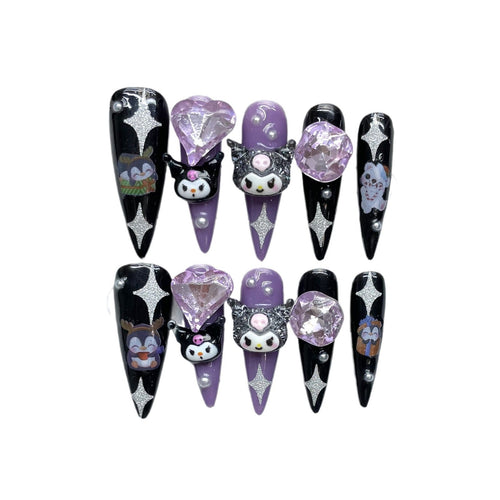 100% Handmade High-end Nail Art and Wearing Armor Press on Nails Carton