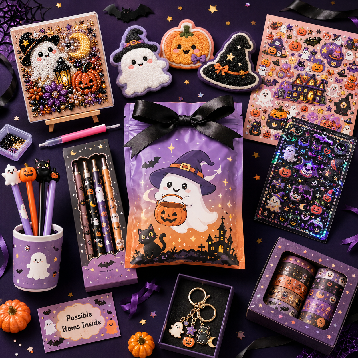 Spooky Cute Lucky Wish Bags 👻🎃