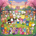 Surprise Cards -Character Themed Cuties Mix Basic and Premium items