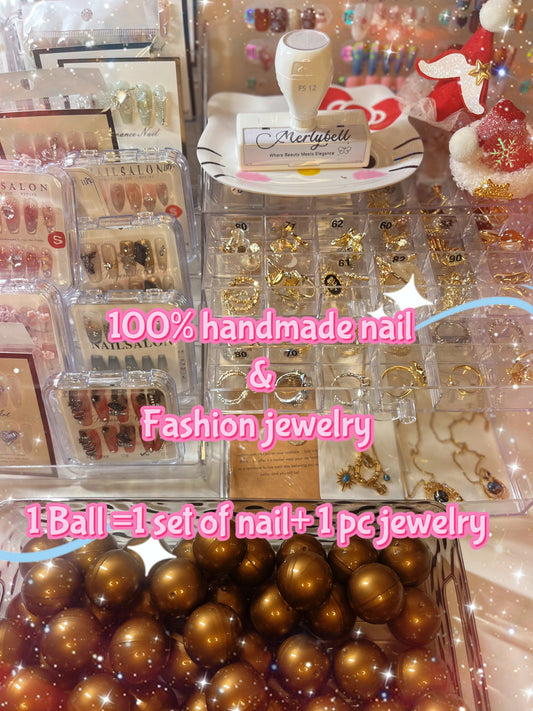 Luxury Design 100% Handmade Nails & Fashion Jewelry