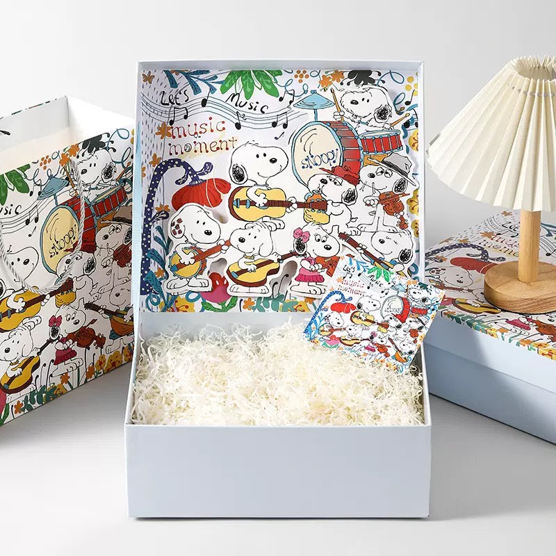 【Gift Mystery Box】1 Character Gift Box & 4 Medium Cute Items & 6 Small Cute & 4 Sets of nails(24pcs)