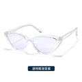 Trendy Street Photography Candy Color Cat Eye Sunglasses Sunglasses