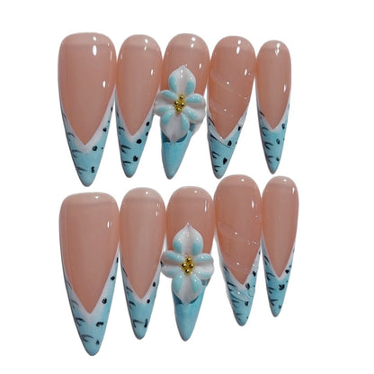 D467 Spicy Girl Almond Armor 3D 3D Carved Powder Blusher Armor Sweet and Pure, Hand Made