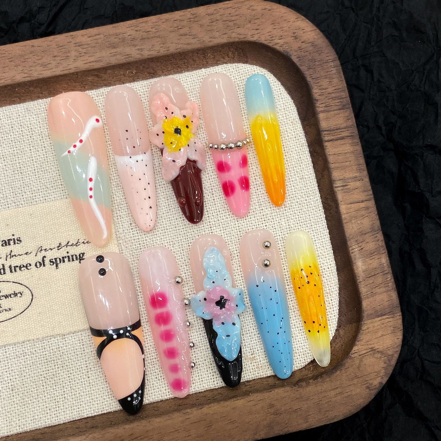 【Partial Collection 】 High-end Pure Handmade Wearable Armor Press On Nails