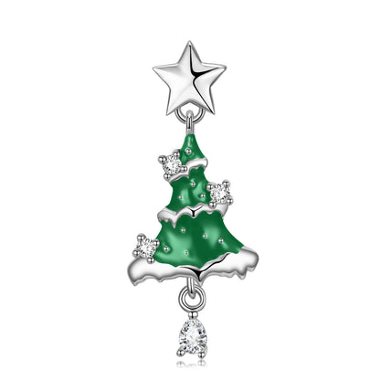 Christmas Gift Christmas Tree Necklace S925 Sterling Silver