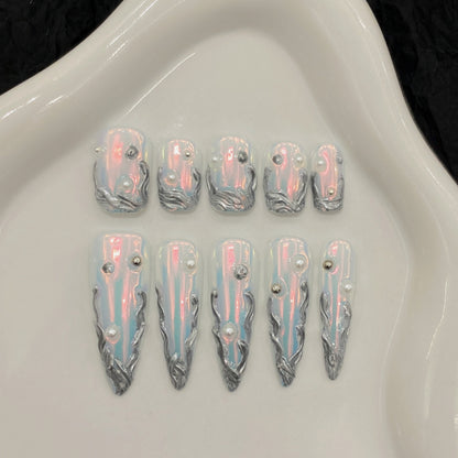 【Partial Collection 】 High-end Pure Handmade Wearable Armor Press On Nails