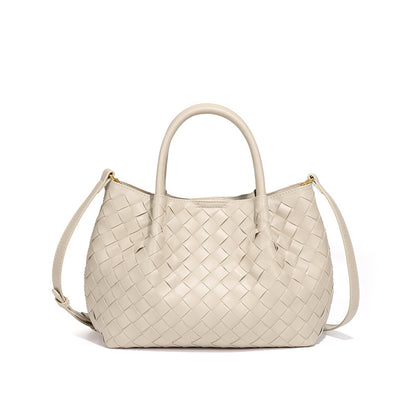 Hand Woven Women's Bag Commuting Bucket Bag