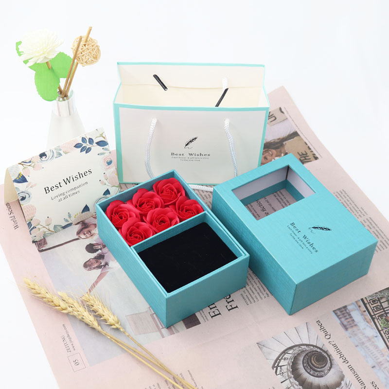 Embalaje de caja de regalo de joyería