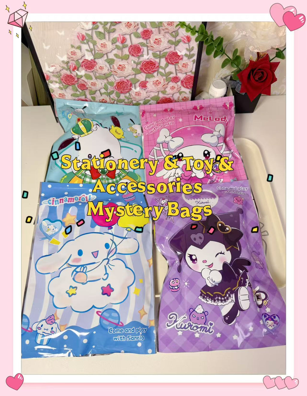 New Stationery & Toy & Accessories Blind Bags Bundles(No open)