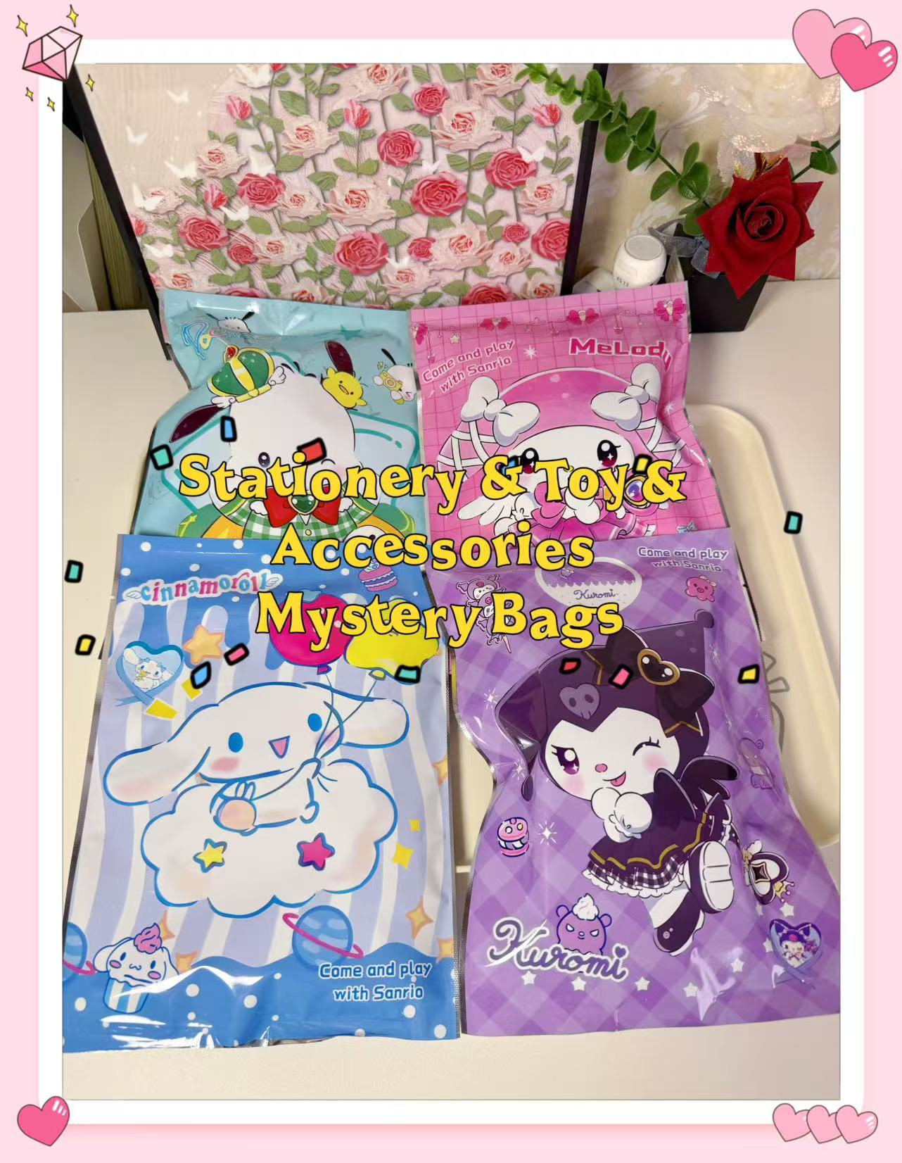 New Stationery & Toy & Accessories Blind Bags Bundles(No open)